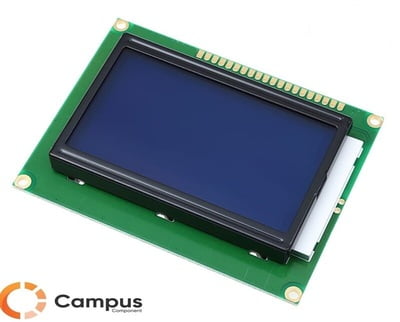 Sinda Display 128x64 (S) LCD Display Blue Backlight
