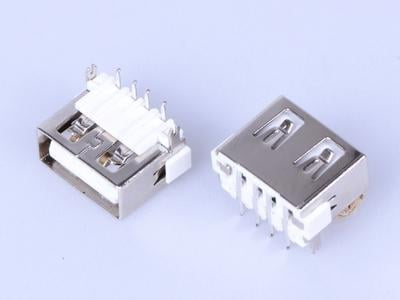 A Female Dip 90 USB Connector L10.0mm UBX1 - CO-1888-D