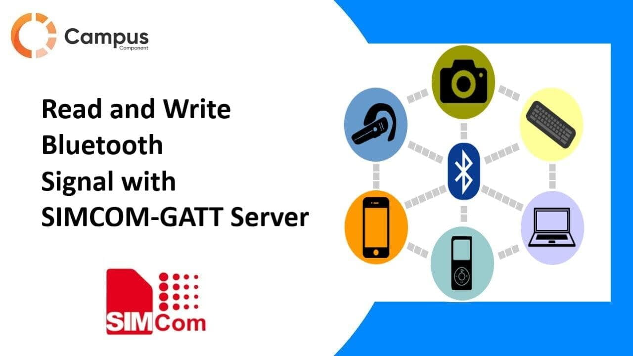 Read and Write Bluetooth Signal with SIMCOM-GATT Server