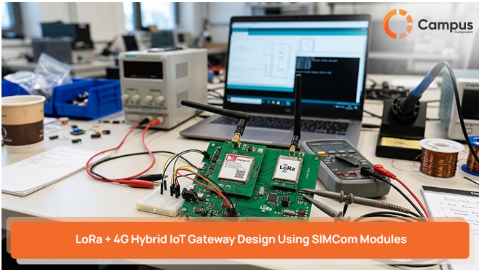 LoRa + 4G Hybrid IoT Gateway Design Using SIMCom Modules