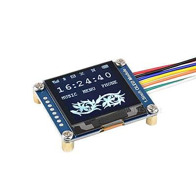 Waveshare 1.5inch OLED Module Display on Waveshare 1.5inch OLED Module Display on