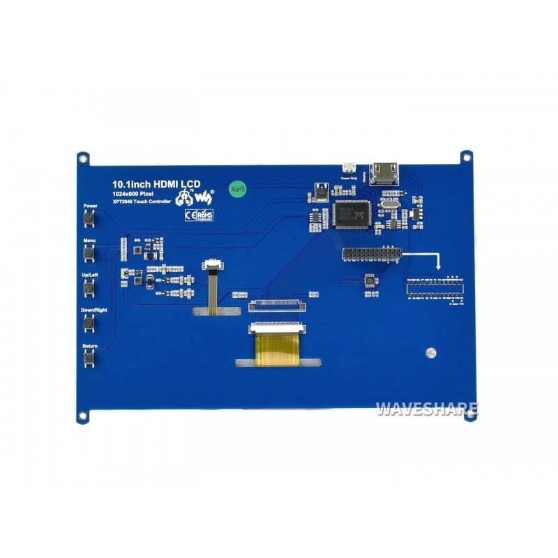 Waveshare 10.1inch HDMI LCD Back Waveshare 10.1inch HDMI LCD Back