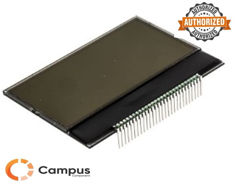 128X64 (S) COG White Display Small Size - LC-1608-D 128X64 (S) COG White Display Small Size - LC-1608-D