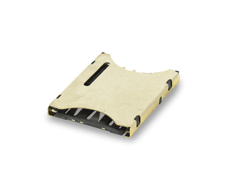 Nano SIM Card Socket Push Pull type 6pin, 1.2H - SI-405-D Nano SIM Card Socket Push Pull type 6pin, 1.2H - SI-405-D