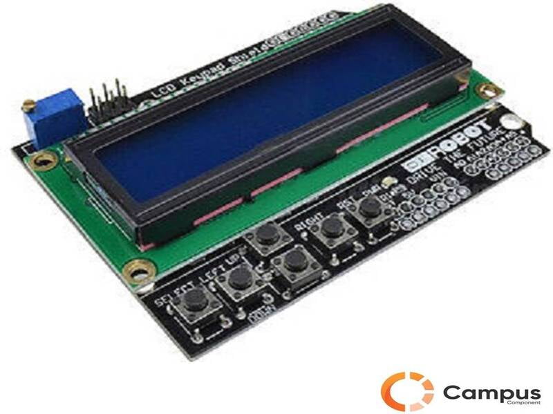 1602 LCD Board Keypad Shield Blue Backlight for Arduino-AR-141-D 1602 LCD Board Keypad Shield Blue Backlight for Arduino-AR-141-D