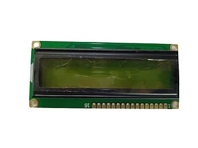 Sinda Display 16x2 LCD Yellow Green Backlight Display