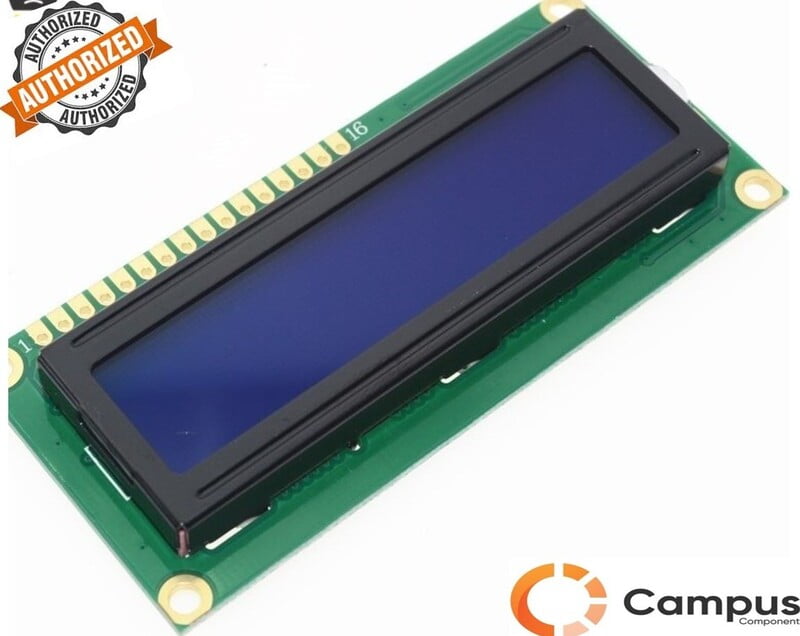 16x2 (S) LCD Blue Backlight Low Height-LC-538-D 16x2 (S) LCD Blue Backlight Low Height-LC-538-D
