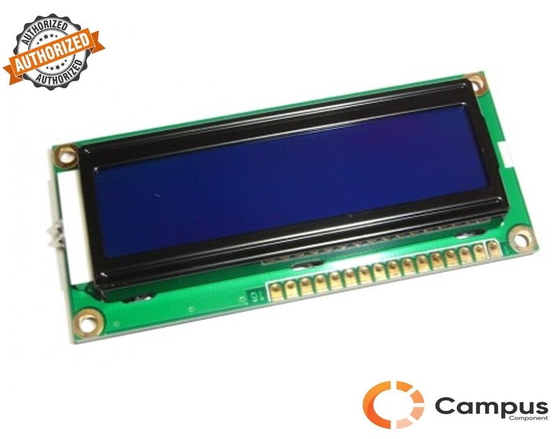 16x2 (S) Jumbo Character LCD Blue Backlight-LC-540-D 16x2 (S) Jumbo Character LCD Blue Backlight-LC-540-D