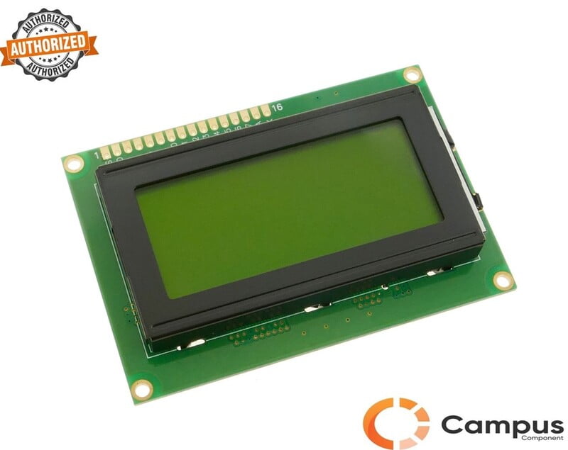 16X4 (S) COB yellow green Backlight -LC-606-D 16X4 (S) COB yellow green Backlight -LC-606-D