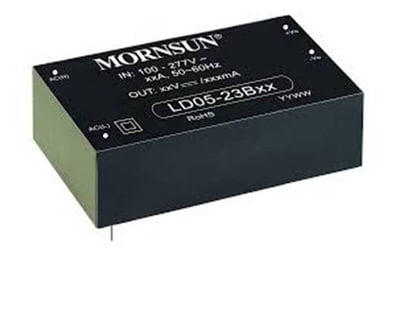 LD05-23B24R2 : 5W,24V PCB Mountable-Isolated AC-DC Converter - PO-1750-D