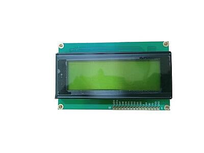 Sinda Display 20x4 Character LCD Yellow Green Backlight