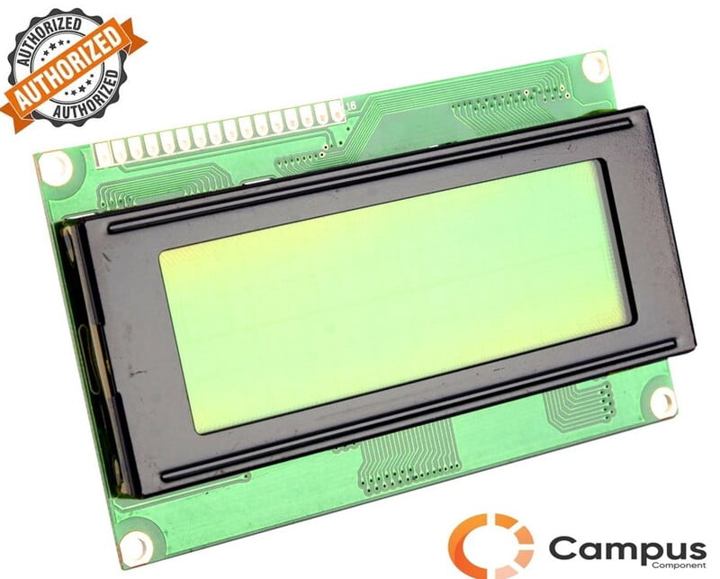 20x4 (S) LCD Yellow Green Backlight-LC-541-D 20x4 (S) LCD Yellow Green Backlight-LC-541-D