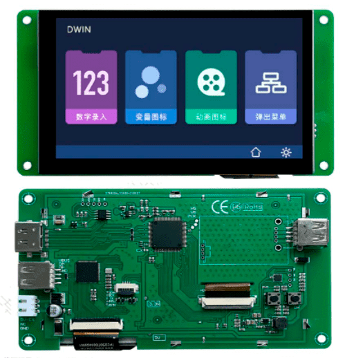 5.0" DWIN TFT Capacitive touch screen HDW050_003L