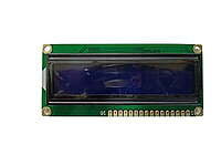 Sinda Display 16x1 (S) LCD Display Blue - LC-3047-D Sinda Display 16x1 (S) LCD Display Blue - LC-3047-D