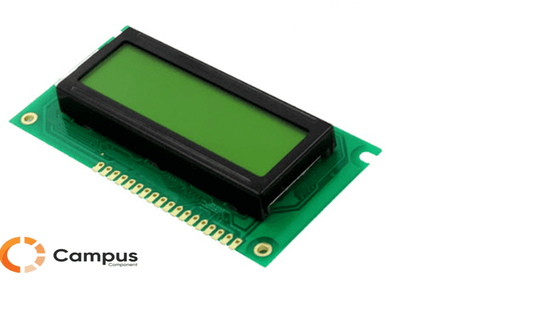 Sinda 40x2 (S) LCD Display Yellow green Backlight