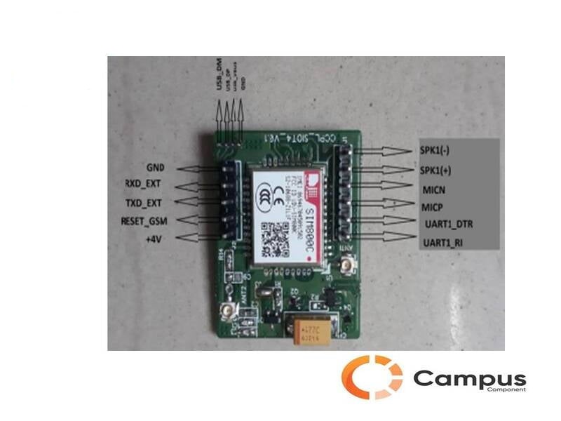 SIM800C IOT addon Board-WI-367-D