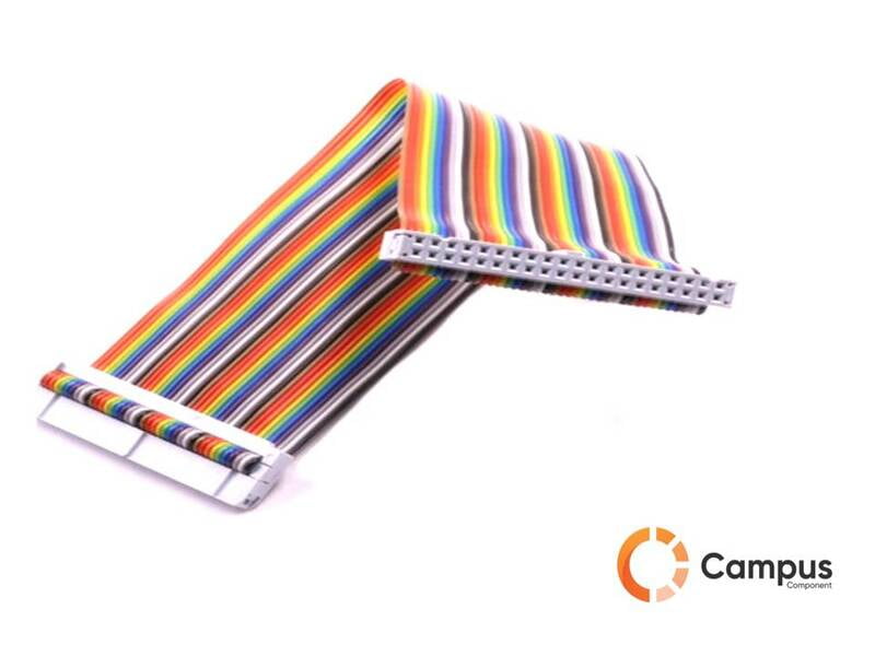 40pin GPIO Colorful Rainbow Cable 20cm-RA-947-D 40pin GPIO Colorful Rainbow Cable 20cm-RA-947-D