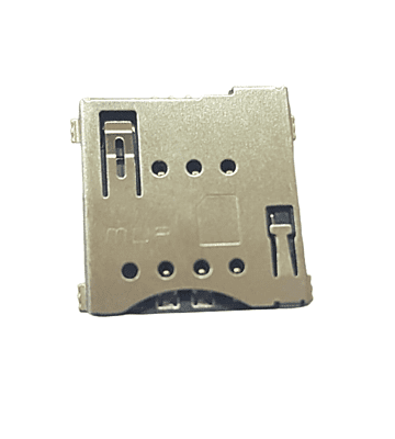 6 Pin Push Micro Sim Card Holder Type 2