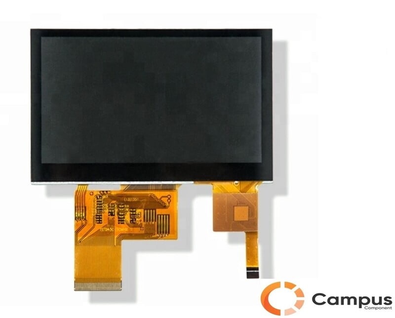 4.3 inch(S) Capacitive Touch TFT Display-LC-654-D