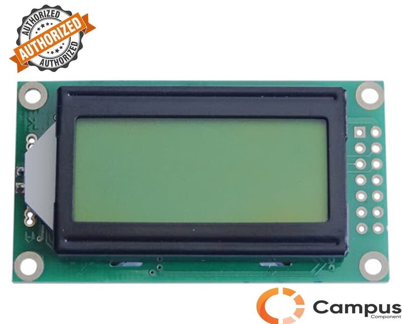8X2 (S) Yellow/Green LCD Display-LC-551-D 8X2 (S) Yellow/Green LCD Display-LC-551-D