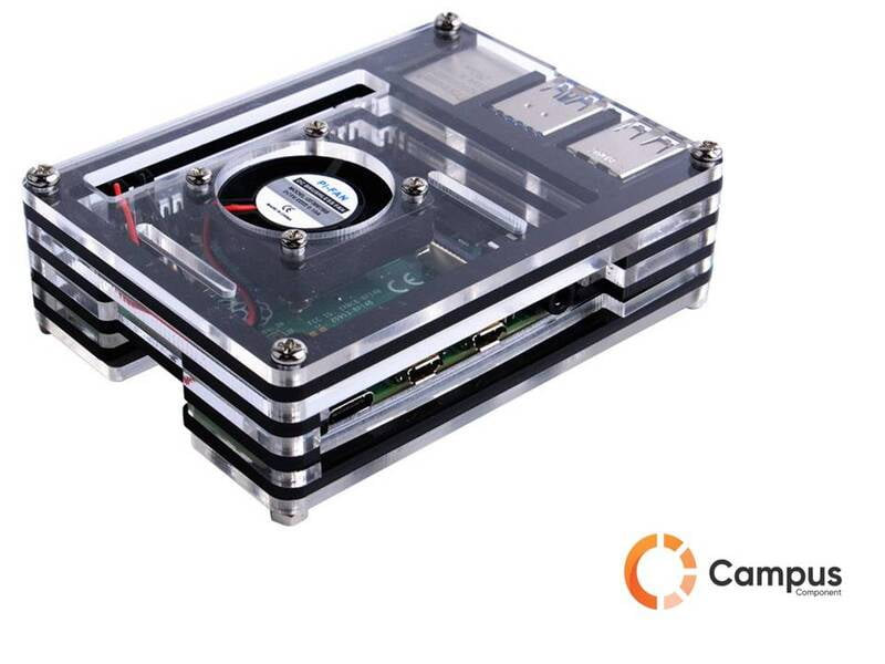 9 Layer Acrylic case for raspberry pi 3/ 2 /B+ and cooling fan-RA-1036-D 9 Layer Acrylic case for raspberry pi 3/ 2 /B+ and cooling fan-RA-1036-D
