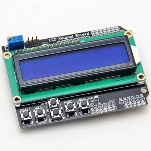 1602 LCD Board Keypad Shield Blue Backlight for Arduino-AR-141-D