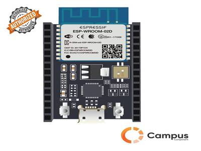 Espressif ESP8266 DevKitC 02D F 2.4 GHz WiFi Development Board-WI-462-D Espressif ESP8266 DevKitC 02D F 2.4 GHz WiFi Development Board-WI-462-D