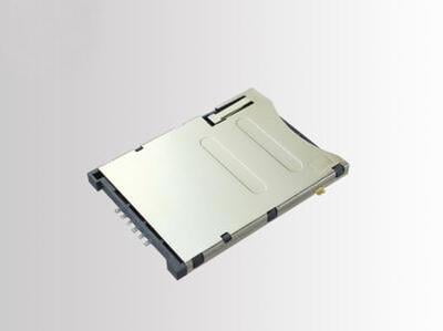 SIM Card Connector;PUSH PUSH,6P,H1.85mm KLS1-SI-643-D