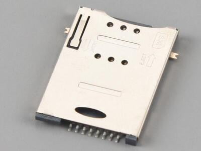 SIM Card Connector PUSH PUSH SIM030 SI - SI-645-D