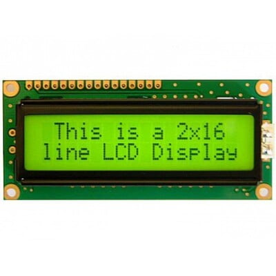 16x2 LCD Green Backlight-LC-157-D