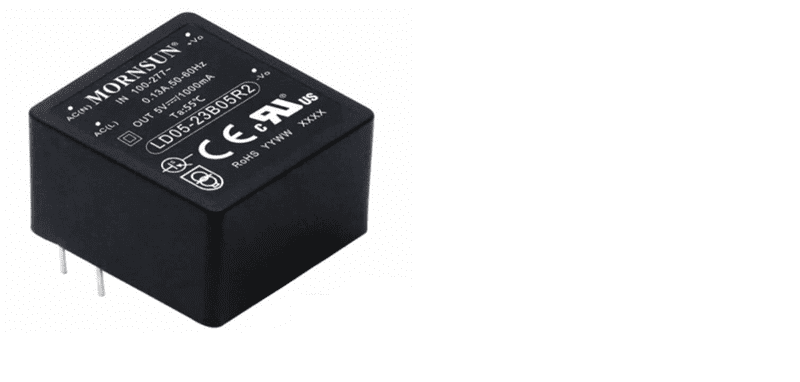 LD05-23B03R2 : 5W,3.3V PCB Mountable-Isolated AC-DC Converter - PO-1745-D LD05-23B03R2 : 5W,3.3V PCB Mountable-Isolated AC-DC Converter - PO-1745-D