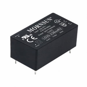 Mornsun Power Supply LD20-23B15R2 : 20W,15V PCB Mountable-Isolated AC-DC Converter Mornsun Power Supply LD20-23B15R2 : 20W,15V PCB Mountable-Isolated AC-DC Converter