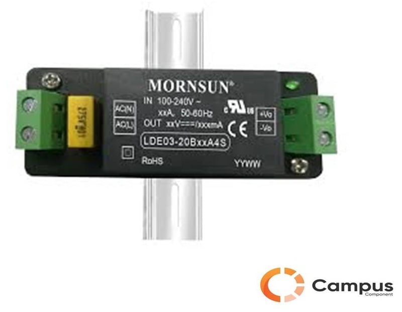 LDE03-20B05 : 3W, 5V PCB Mountable AC-DC Converter - PO-1714-D LDE03-20B05 : 3W, 5V PCB Mountable AC-DC Converter - PO-1714-D