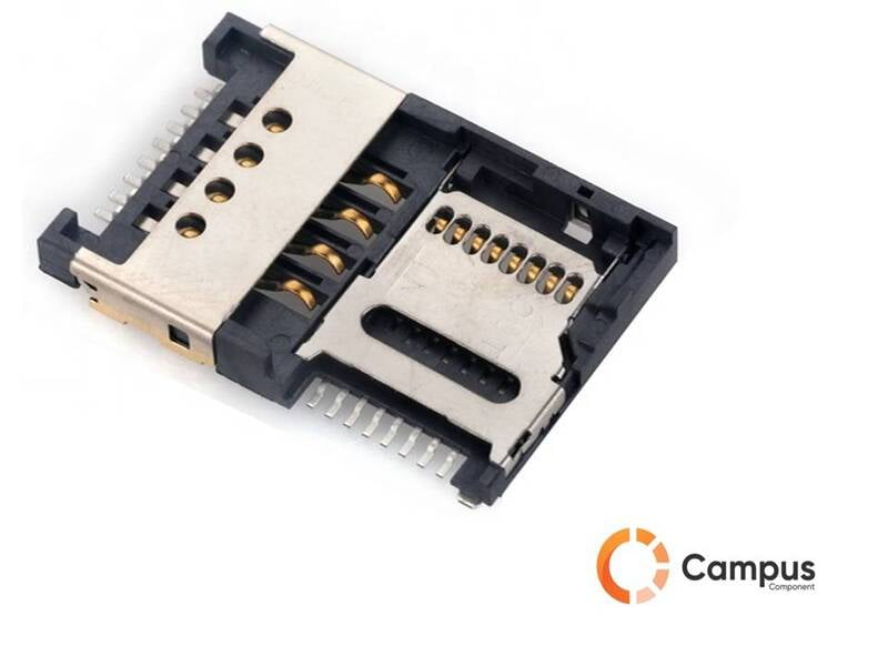 Combo_SIM card and SD card holder-SI-555-D Combo_SIM card and SD card holder-SI-555-D