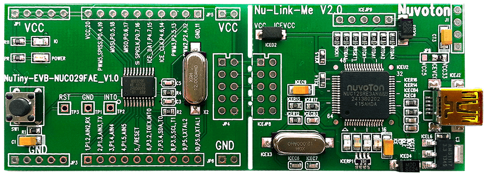 Nuvoton NT-NUC029F