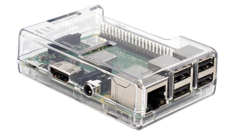 Raspberry pi 3 case (transparent) -RA-260-D Raspberry pi 3 case (transparent) -RA-260-D