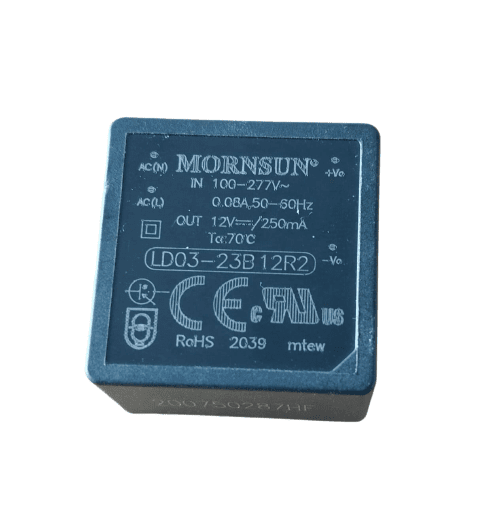 LD03-23B12R2 : 3W,12V PCB Mountable-Isolated AC-DC Converter - PO-1742-D LD03-23B12R2 : 3W,12V PCB Mountable-Isolated AC-DC Converter - PO-1742-D