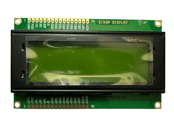 20x4 (S) LCD Yellow Green Backlight-LC-541-D