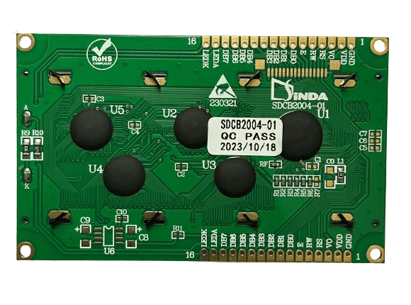 20x4 (S) LCD Yellow Green Backlight-LC-541-D 20x4 (S) LCD Yellow Green Backlight-LC-541-D