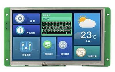 7.0'' DWIN LCD Resistive Display Module DMG80480C070-04WTR