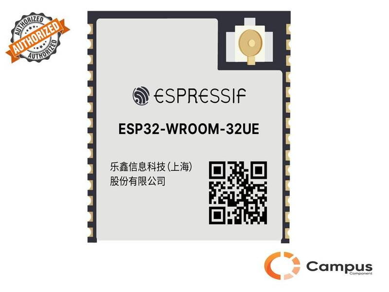 ESP32-WROOM-32UE 8 MB (M113EH6400UH3Q0) - WI-1771-D ESP32-WROOM-32UE 8 MB (M113EH6400UH3Q0) - WI-1771-D