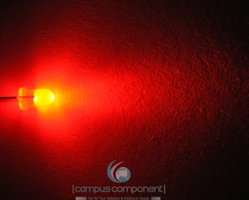 RED Color LED 3MM-LC-253-D