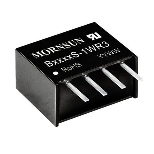 Mornsun Power B0505S-1WR3 : 1W,5V DC-DC Converter Mornsun Power B0505S-1WR3 : 1W,5V DC-DC Converter