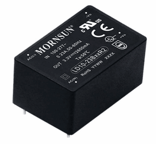 LD10-23B09R2 : 10W,9V PCB Moutable-Isolated AC-DC Converter - PO-1753-D