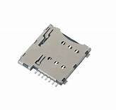 6 Pin nano Sim card Holder Push Push-SI-284-D 6 Pin nano Sim card Holder Push Push-SI-284-D